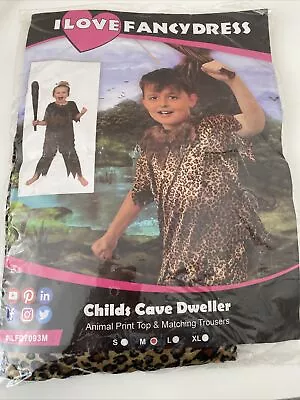 £3.99 • Buy Child’s Cave Dweller Outfit, Boy/girl Size M