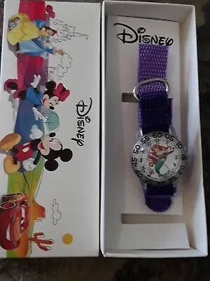 Disney Little Mermaid Watch Purple Strap • $13