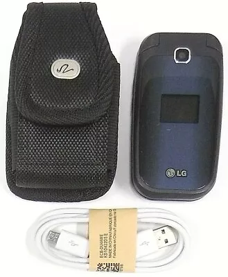 LG True B450 - Blue And Black ( T-Mobile / Unlocked ) Rare Flip Phone - Bundled • $33.99