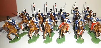 PAINTED SOLDIERS 1/72 20mm  BRITISH CAVALRY- CRIMEAN WAR X 12 EMHAR • £14.99