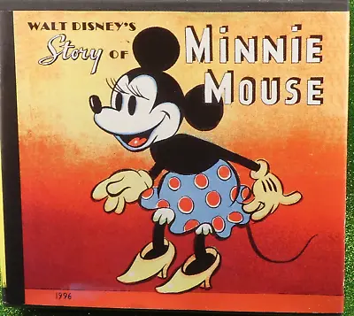 MINNIE MOUSE Story Of - Vintage Retro Repro - Book + CD - Super RARE • $19.99