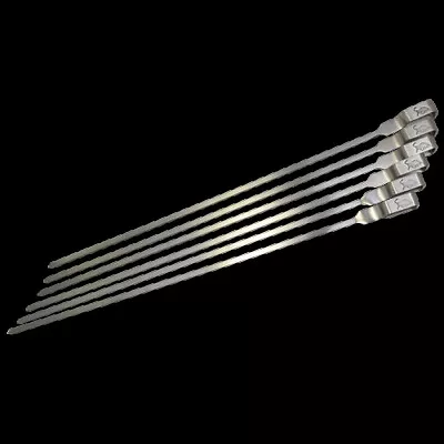 Matador Premium Metal Skewer 33cm Stainless Steel Skewer 6 PACK BBQ Meat Cooking • $39.95