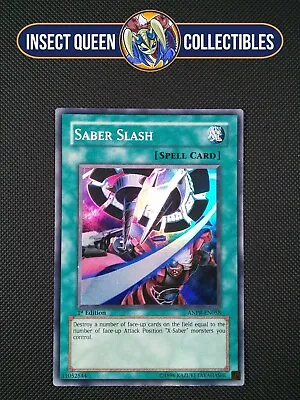 Saber Slash ANPR-EN058 1st Edition Super Rare Yu-Gi-Oh! • $4.97