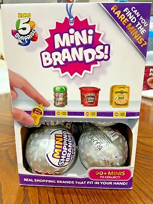 Zuru 5 Surprise Mini Brands Series 1 (Add To Coles Little Shop) - Pick & Choose • £3.10