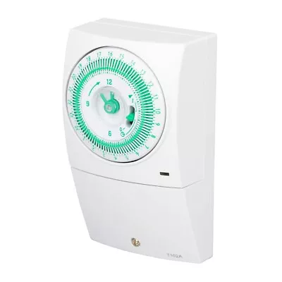 GreenBrook Electrical T102A Immersion Timer 24Hr Mechanical Socket Box 16A • £14.95