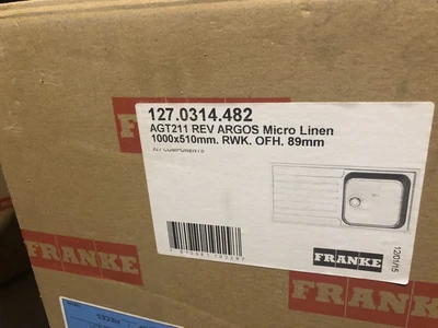 $200 • Buy Franke Argos Stainless Steel Sink