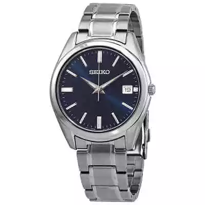 $123.19 • Buy Seiko Classic Quartz Blue Dial Men's Watch SUR309P1
