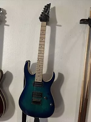 Ibanez RG Standard RG421AHM 6 String Solidbody Electric Guitar Blue Moon Burst • $200