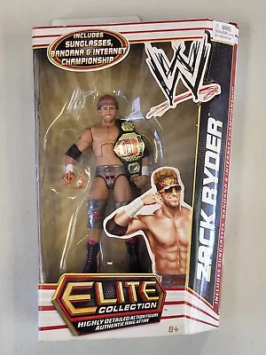 WWE Mattel ZACK RYDER Elite Series 17 NEW Inter Champion  • $139.99