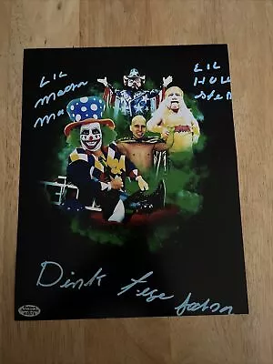 LIL HULKSTER DINK LIL MACHO MAN TIGER JACKSON WWE WWF SIGNED 8x10 PHOTO With COA • $25.49