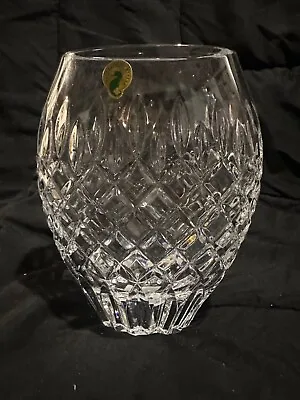 RARE!! WATERFORD Crystal 8 Inch Oval Pocket Vase - American Heritage Collection • $149.99