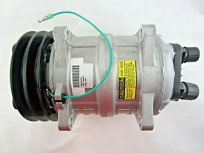 AC Compressor Valeo Seltec TM15 With 2A Groove 24volt Clutch 103-55017 • $247.22