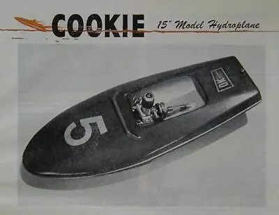 15  Model Hydroplane Tether Racer 3 Point Hull 1952 HowTo Build PLANS *Cookie* • $6.99