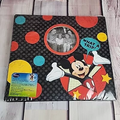 BRAND NEW Disney Mickey Mouse Scrapbook Album 12in X 12in 10 Photo Pages • $19.99