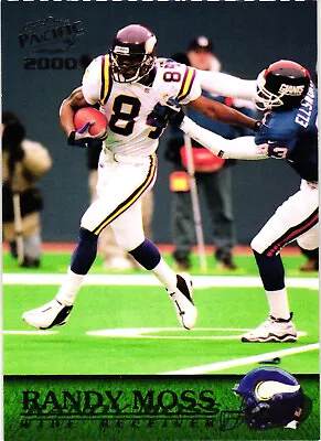 2000 Pacific #209 Randy Moss • $1.50