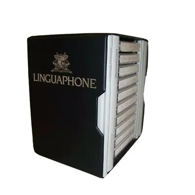 Linguaphone French Course / Cours De FranÇais (4 Books 10 Cassette Tapes • £29