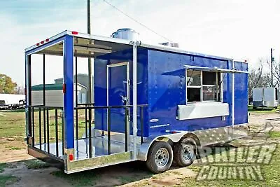 NEW 2024 7X20 Enclosed Mobile Kitchen Concession Food Vending BBQ Porch Trailer • $510