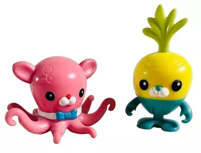 Octonauts Figures Tunip Vegimal Professor Inkling Octopus CBeebies 2011 Official • £19.99