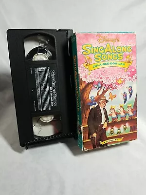 $10.19 • Buy Disneys Sing Along Songs Song Of The South Zip-A-Dee-Doo-Dah VHS 1993 Movie Film