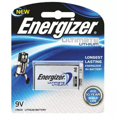 Energizer 9V Ultimate Lithium Battery • $22