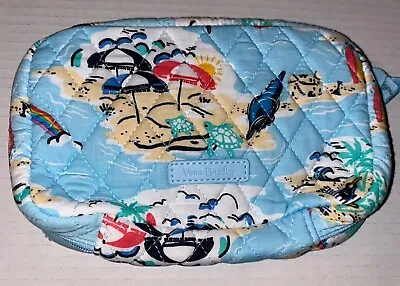 Vera Bradley Cord Organizer Tech Case In Beach Treasures NWT Turtles Shells • $39.99