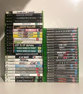 Xbox - Xbox 360 - Xbox One Games *Choose Your Game* Free Postage • $14.95