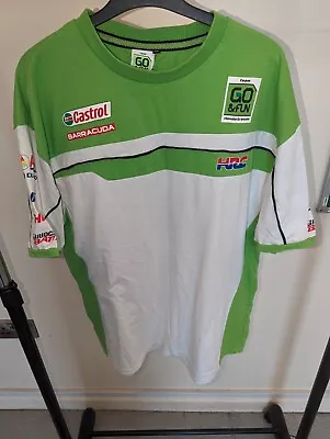 Team Go & Fun Honda Gresini Moto GP Superbikes Racing T-Shirt Adult 2XL Tee • £19.99