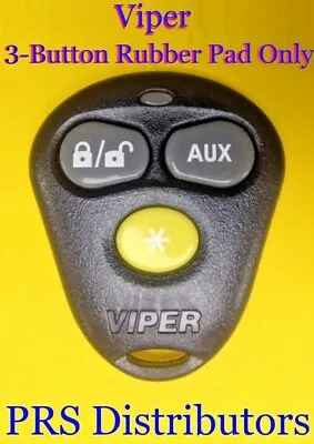 VIPER REPLACEMENT 3-Button Rubber Pad For VIPER REMOTE CONTROL FCCID: EZSDEI474V • $6