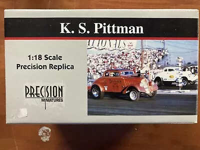 33 Willy's Gasser 1;!8 Precision Miniatures.  K S Pittman  As New Condition. • $225.19
