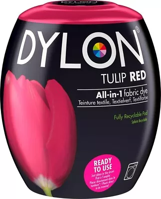 DYLON Washing Machine Fabric Dye Pod For Clothes & Soft Furnishings 350g – T • £7.30