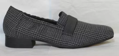 Clarks Womens Shoes Tilmont Eve Us 5.5 M Black Interest Textile Loafer 68024 Nib • $35.99