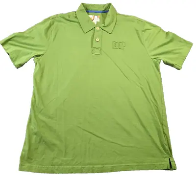 Vtg OP Ocean Pacific Men's Polo Shirt XL Green Short Sleeve Beach Bum Retro EUC • $21.95