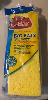 O'CEDAR Big Easy With Scuff Eraser Butterfly Sponge Mop Snap-on Refill New  • $17.90
