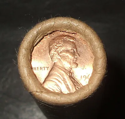 1969-S Uncirculated LINCOLN CENT ROLL - Year Of The Doubled Die - 💥💥💥💥💥💥💥 • $42.95