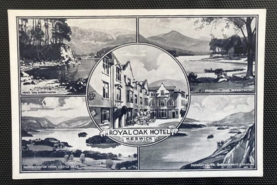 £2.99 • Buy Royal Oak Hotel - Main Street - Keswick - Cumbria - An Unused Vintage Postcard