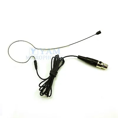 Single Hook Headset Mic Yam Black Earset Mic For Telex Wireless Mic System • $25.99