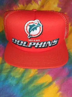 Vintage Miami Dolphins Foam Front Trucker Hat • $14.99