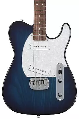 G&L Fullerton Deluxe ASAT Special Electric Guitar - Blueburst • $1799