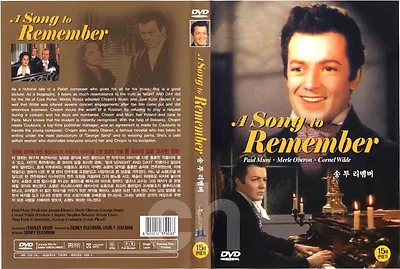 A SONG TO REMEMBER (1945) - Charles Vidor Merle Oberon Paul Muni  DVD NEW • $3.80