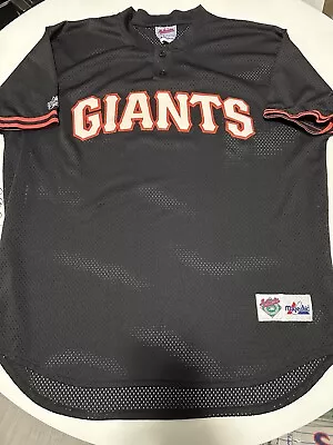 San Francisco Giants Majestic Authentic BP Blank Jersey 48 XL • $65