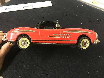 VINTAGE - Japan -  Tin Toy  - 50's - Mercedes -  S L  - The Coolest Remote Ever • $265