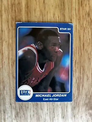 Michael Jordan Rc 1985 Star “Lite” #4 Rookie Card • $423