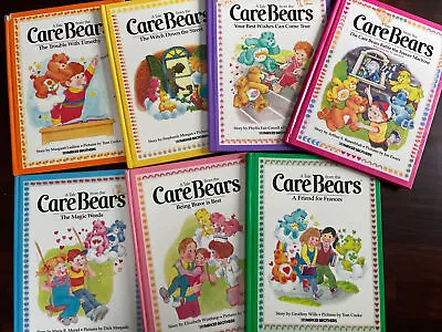 Vintage Care Bears Tales - Parker Brothers  Seven Assorted Hard Cover Storybooks • $13.95