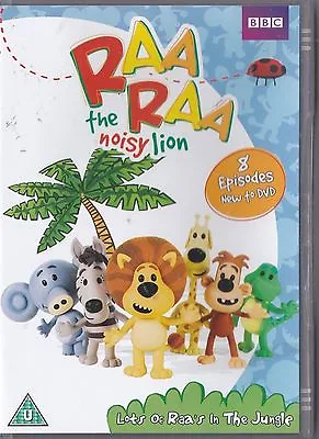 Raa Raa The Noisy Lion  - Lots Of Raas In The Jungle Dvd Kids 8 Episodes • £7.59