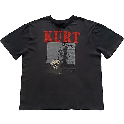 Vintage Kurt Cobain Nirvana Nevermind Bootleg 90s T Shirt Size XL Single Stitch • $599.95