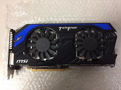 MSI NVIDIA (N660Ti-PE-2GD5-OC) 2GB GDDR5 SDRAM PCI Express Graphic Card • $35