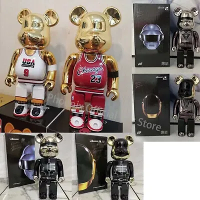 28cm Bearbricks 400% Basketball Player Figure Toy Daft Punk Bear Brick For Home • $72.50