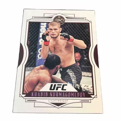 Khabib Nurmagomedov 2021 Panini Chronicles UFC Legacy Pink Parallel #42 MMA • $1.70