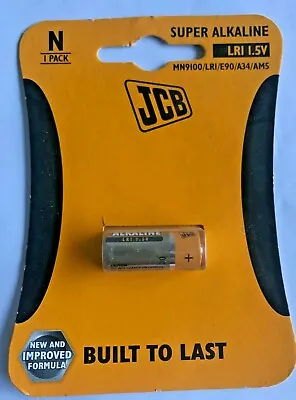 Single Pack Jcb N Mn9100 Lr1 E90 A34 Am5 1.5v Super Alkaline Battery Cell • £2.99