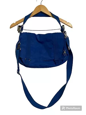 Kipling Crossbody Messenger Bag Hybrid Expandable Blue Purse • $32